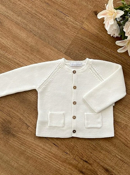 Long jacket for boy. Square Garden Collection