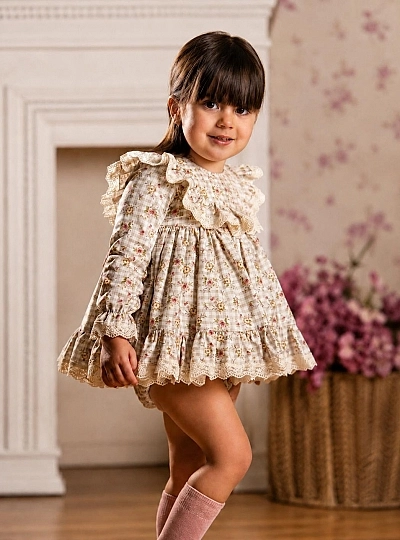Mery Collection Baby Girl Outfit (Dress and Panties) Mery Collection Baby Girl Outfit (Dress and Panties)