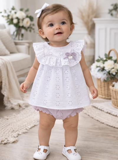 Niagara Collection Knit Blouse and Panties Set