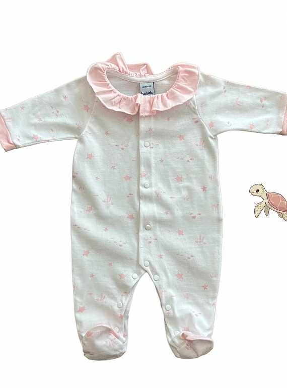 Onesie romper for girl Turtle collection
