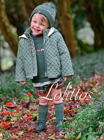 Padded children's coat from the Poalla collection by Lolittos