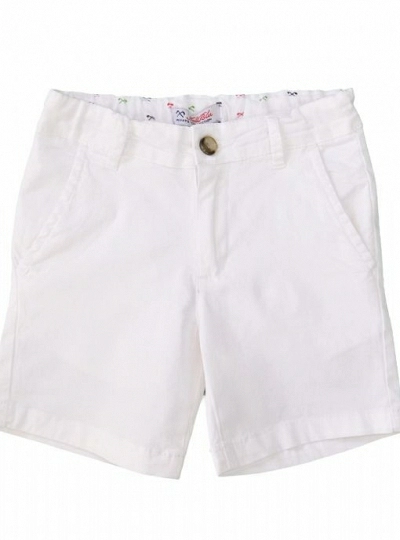Pantalon corto blanco de la marca Miranda. P-Verano