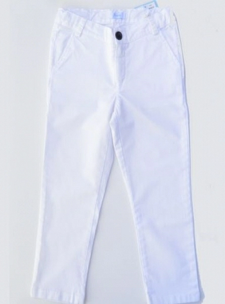 Pantalon de loneta blanca marca Foque. P-V