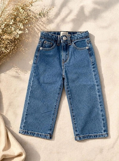 Pantalón Denim Niña Caravia Algodón