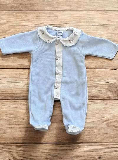 Pelele para niño color azul colección Liebre