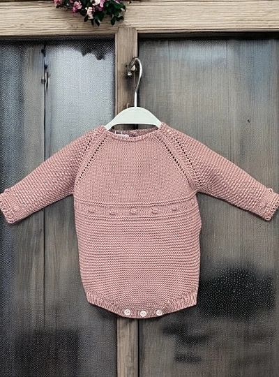 Pelele unisex de punto en tres colores