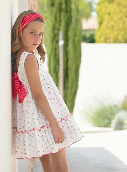 Printed dress Sardinia Collection by Eve Children