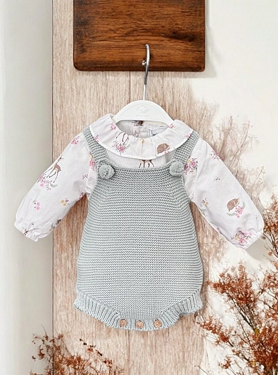 Romper and blouse set, Beatrice collection