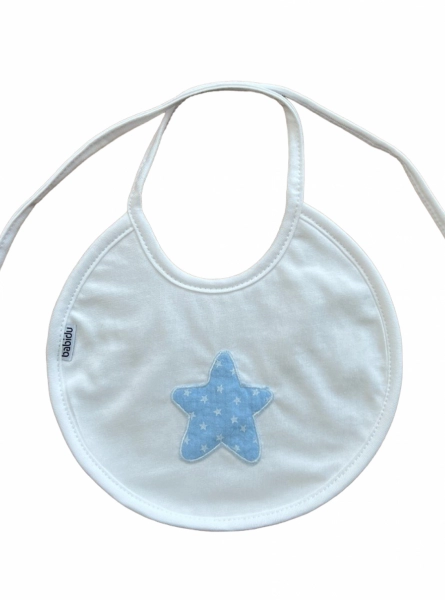 Round bib with star Diana collection