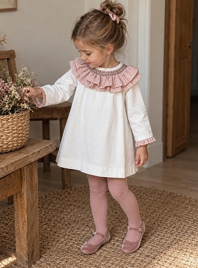 Rouse Copo Collection Baby Set with Baby Bloomers Rouse Copo Collection Baby Set with Baby Bloomers