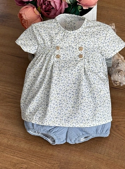 Set for boy Shirt and shorts Mar Collection Set for boy Shirt and shorts Mar Collection