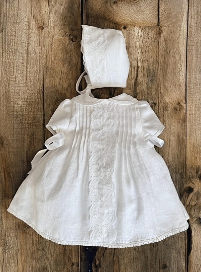 Short-sleeved dress and hood set, Luca model