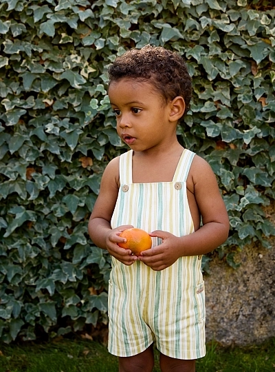 Striped dungarees for boys, Edmonton collection Striped dungarees for boys, Edmonton collection
