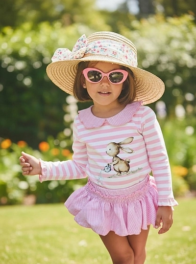 Sudadera para niña colección Rabbits