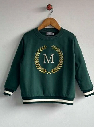 Sudadera para niño colección Olimpia de Mon petit Bombon