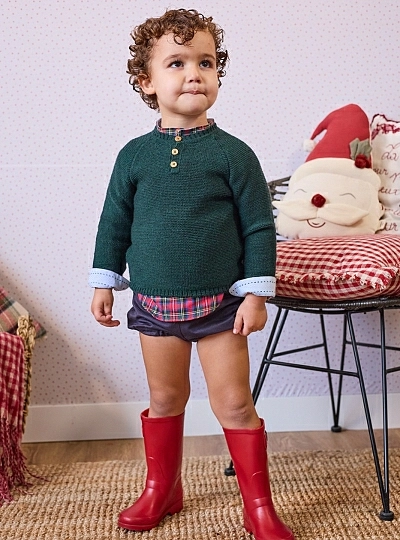 Three-piece boys' outfit from the Hilton collection by La Martinica