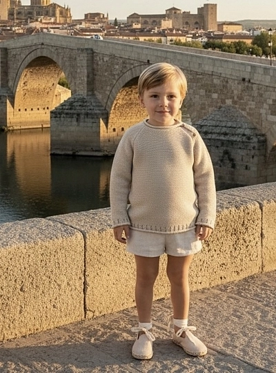 Three-piece formal suit for boys. Dynasty Collection