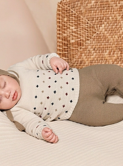 Three-piece set for boys with stars, Cuento collection. Three-piece set for boys with stars, Cuento collection.