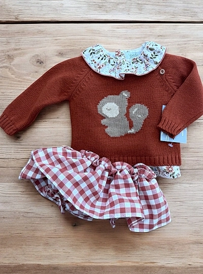 Three-piece set for girls from the Ardilla collection