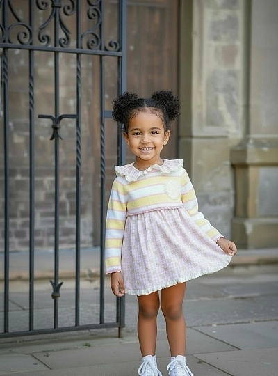 Three-piece set for girls from the Te Quiero collection Three-piece set for girls from the Te Quiero collection