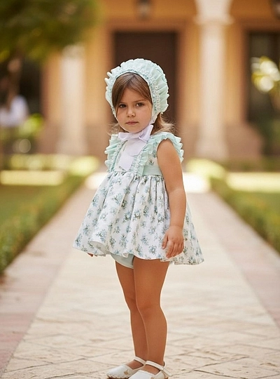 Three-piece set for girls, Mint collection