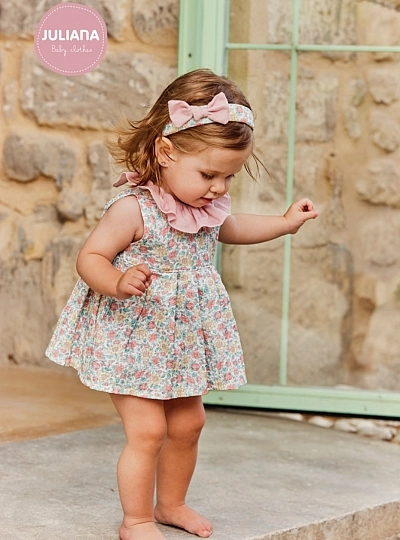 Tulip collection baby set (Jesusito and bloomers)