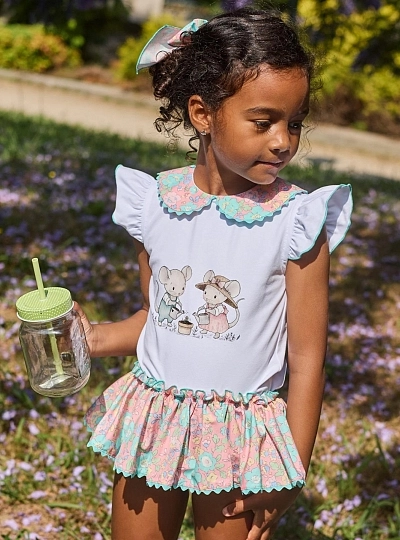 Two-piece outfit for girls Petunia Collection Two-piece outfit for girls Petunia Collection