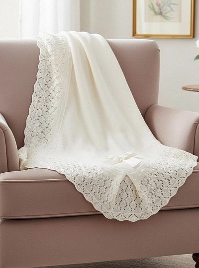 Unisex beige shawl for special occasions. Unisex beige shawl for special occasions.