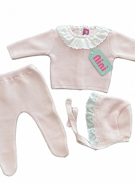 Unisex set in two colors. Three pieces. by nini