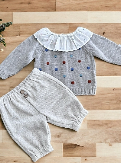 Unisex set. Sweater and trousers Pastel Collection Unisex set. Sweater and trousers Pastel Collection