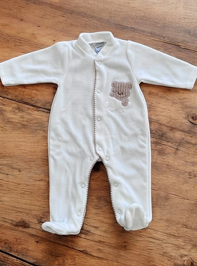 Unisex shearling romper Duna collection