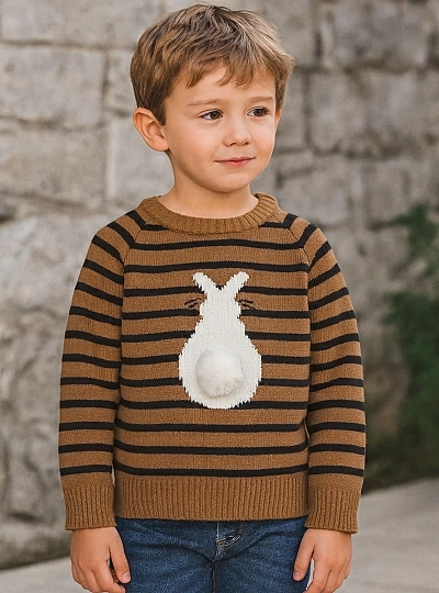Unisex sweater from the Rabbit collection by Mon Petit Bonbon