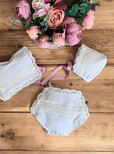 Unisex three-piece set. Pompa Collection
