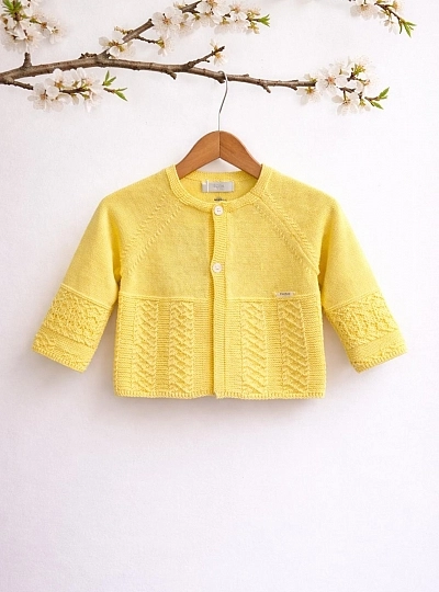 Unisex yellow jacket Farm Holiday Collection