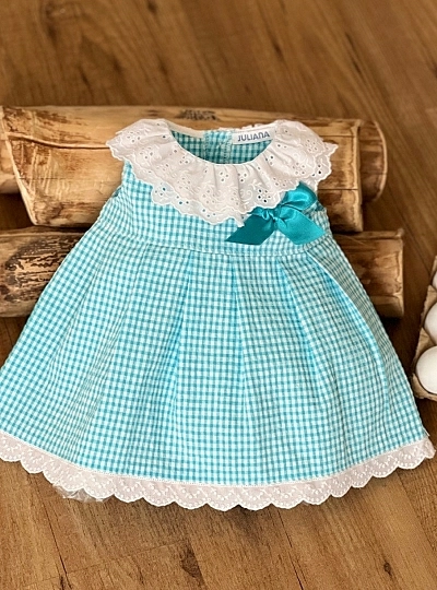 Vestido  color turquesa