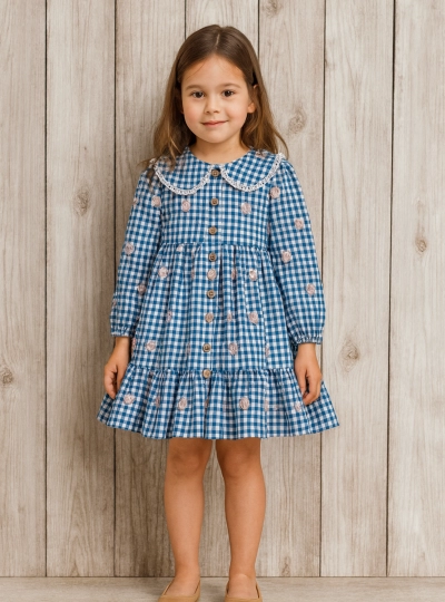 Vestido de Mon petit bonbon Globo rosa