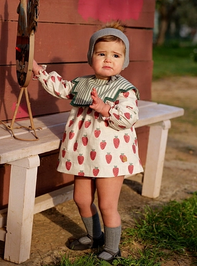 Vestido fresas de José varón