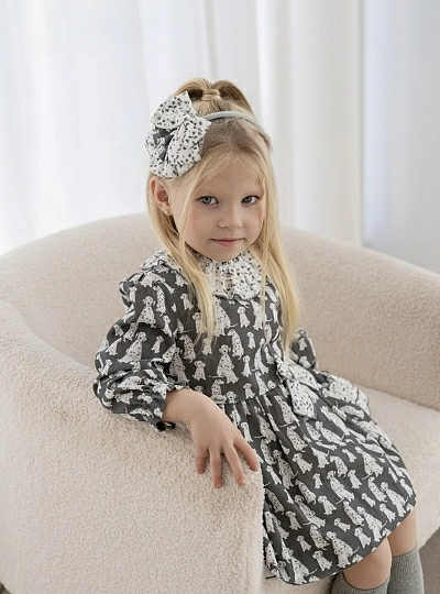 Viella dress from the Dalmatian collection