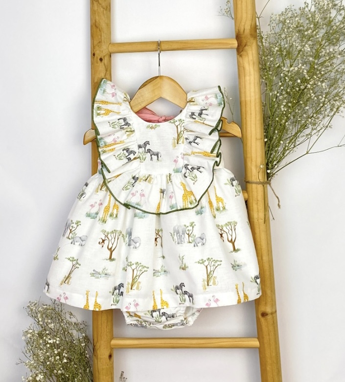 Vestido safari bebe cheap