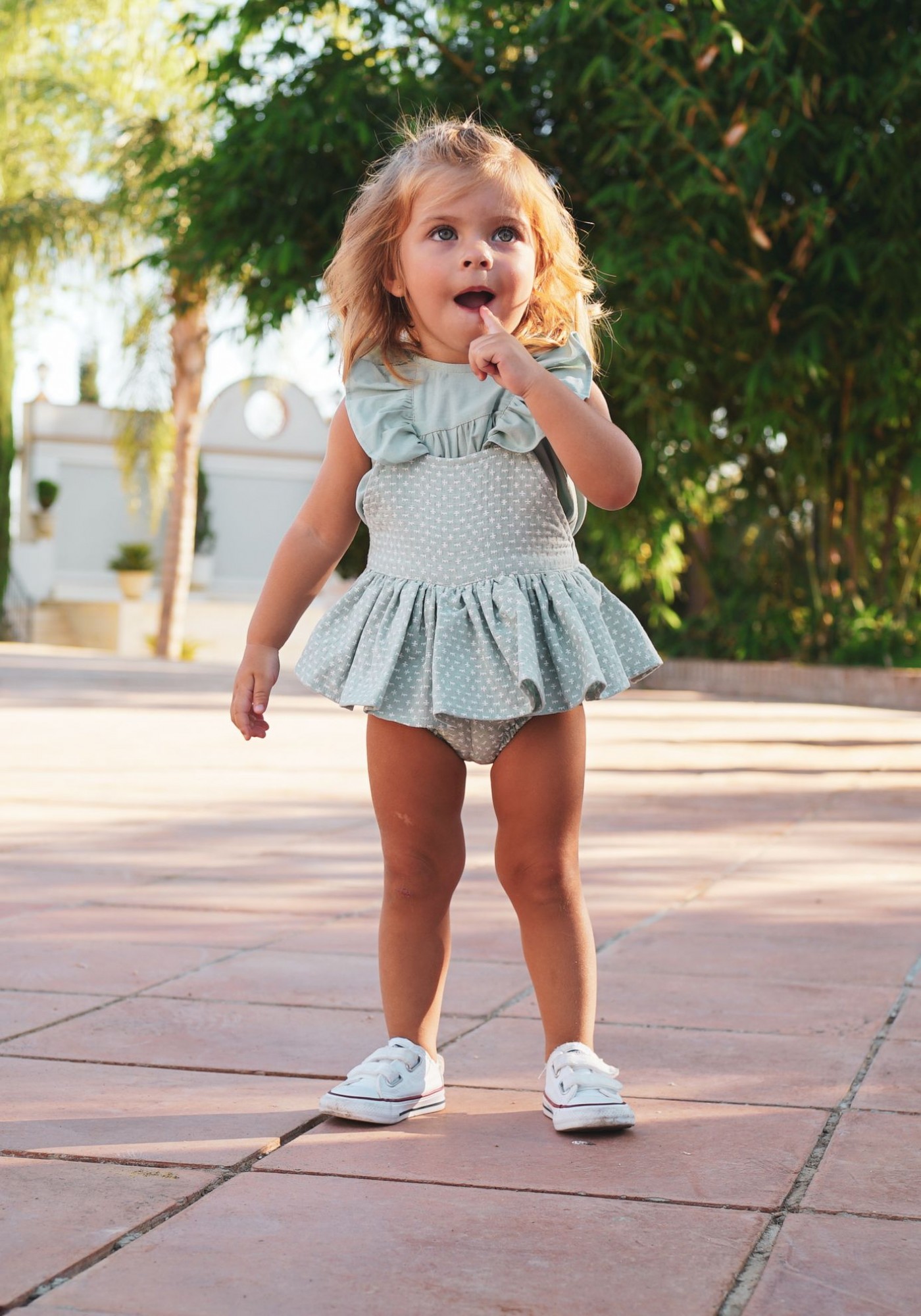 Conjunto para niña José Varón Colección Aviones | Primer Bebé