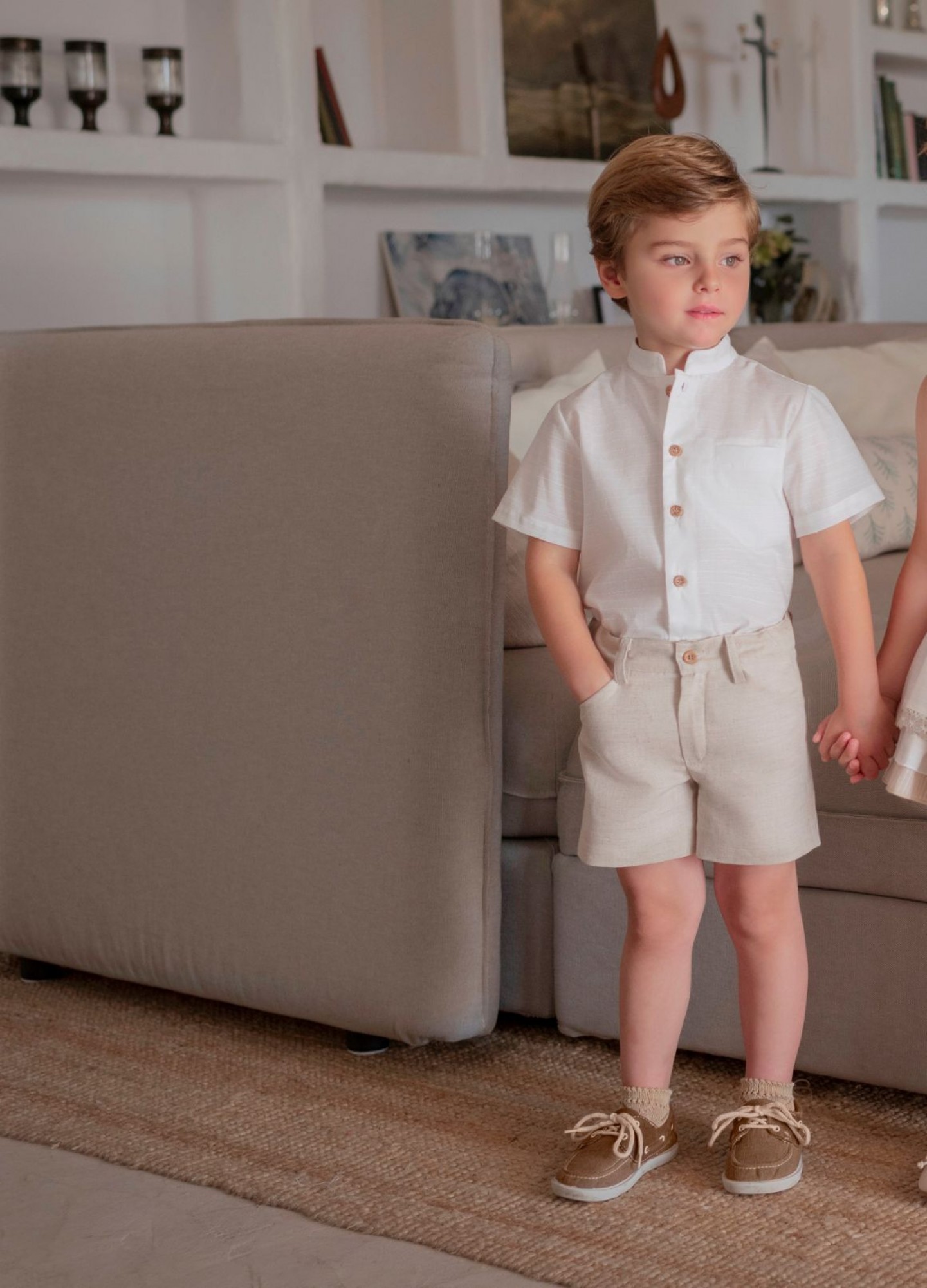 Conjunto para niño especial Ceremonia. Camisa y pantalón | Primer Bebé