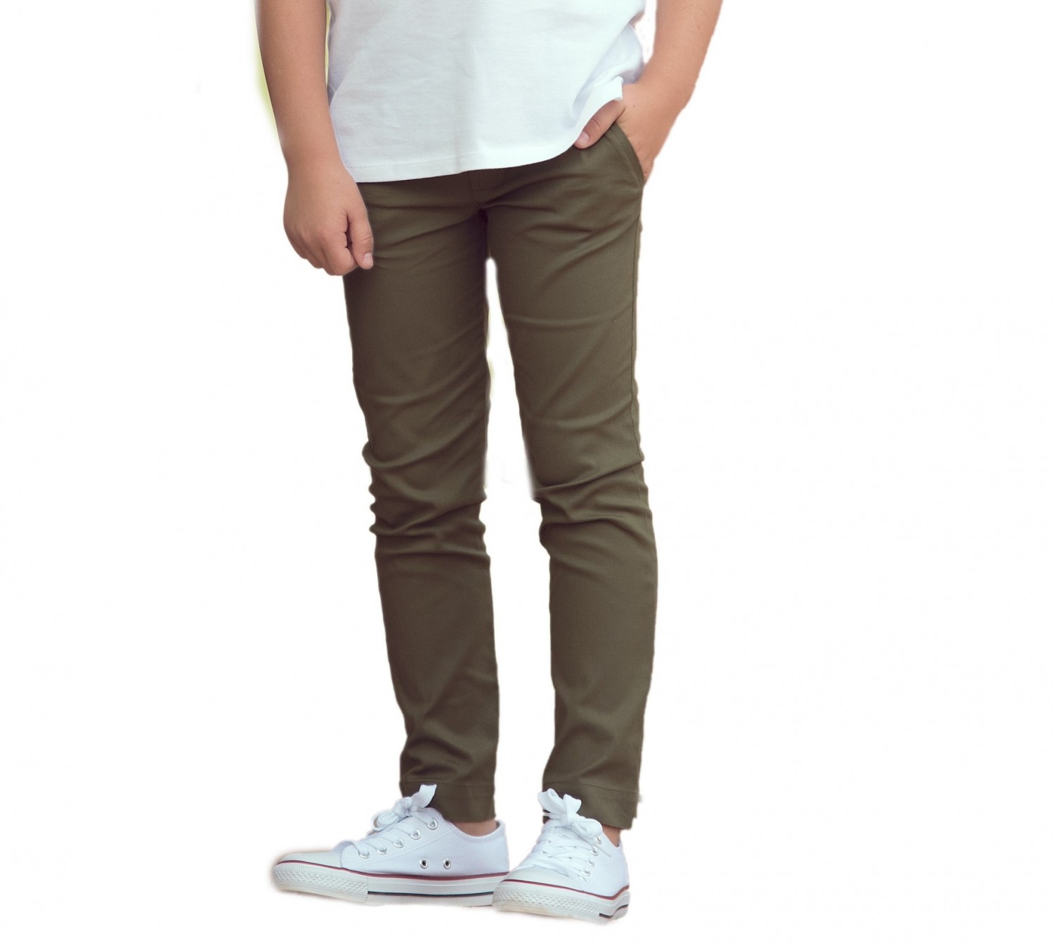Pantalon color online militar