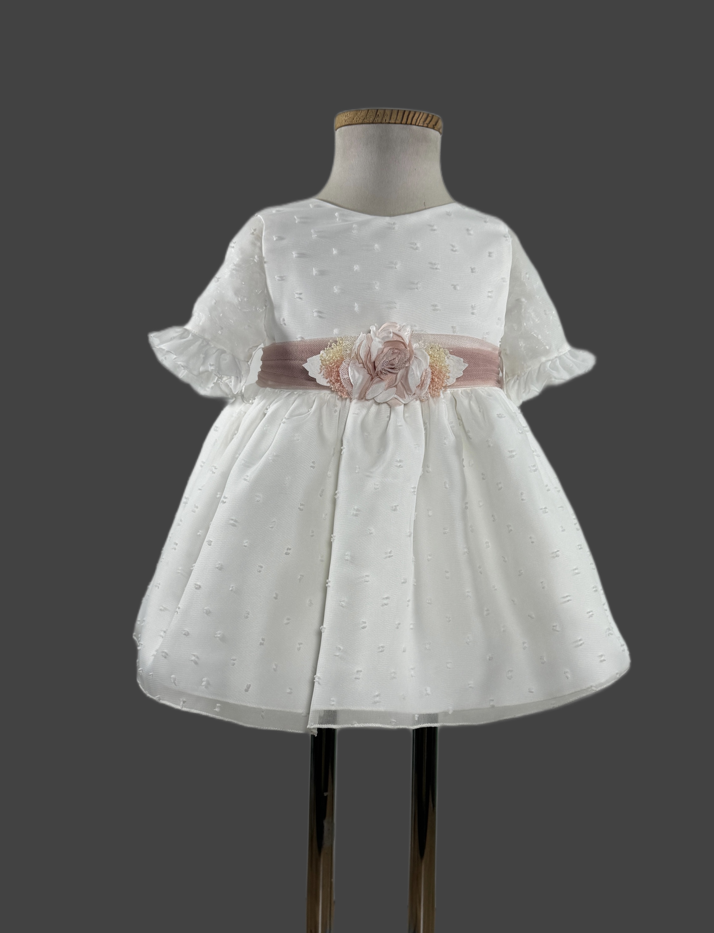 Baptism Dress Linen Silk Cape Made in Italy ELISA NINA - Etsy